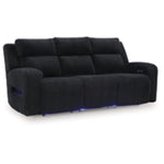 Forest Lake PWR REC Sofa with ADJ Headrest BLACK