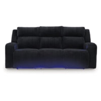 Forest Lake PWR REC Sofa with ADJ Headrest BLACK