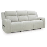 Forest Lake PWR REC Sofa with ADJ Headrest ALLOY