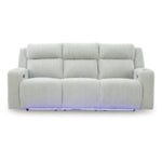 Forest Lake PWR REC Sofa with ADJ Headrest ALLOY