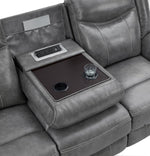 Conrad Reclining Sofa GREY