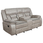Greer Reclining Loveseat TAUPE