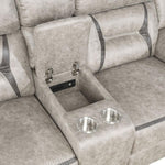 Greer Reclining Loveseat TAUPE