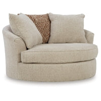 Steelwater Retreat Oversized Swivel Accent Chair