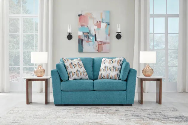 Keerwick Loveseat TEAL