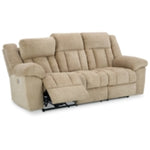 Tip-Off PWR REC Sofa with ADJ Headrest WHEAT