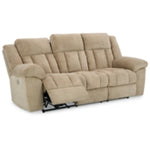 Tip-Off PWR REC Sofa with ADJ Headrest WHEAT