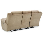 Tip-Off PWR REC Sofa with ADJ Headrest WHEAT