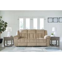 Tip-Off PWR REC Sofa with ADJ Headrest WHEAT