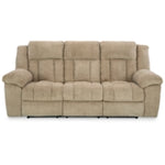 Tip-Off PWR REC Sofa with ADJ Headrest WHEAT