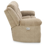 Tip-Off PWR REC Sofa with ADJ Headrest WHEAT