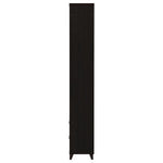 LEWES 4-SHELF ENGINEERED WOOD MEDIA TOWER CAPPUCCINO