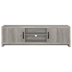BURKE 2-DOOR ENGINEERED WOOD 71-INCH TV STAND GREY DRIFTWOOD