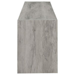 BURKE 2-DOOR ENGINEERED WOOD 71-INCH TV STAND GREY DRIFTWOOD