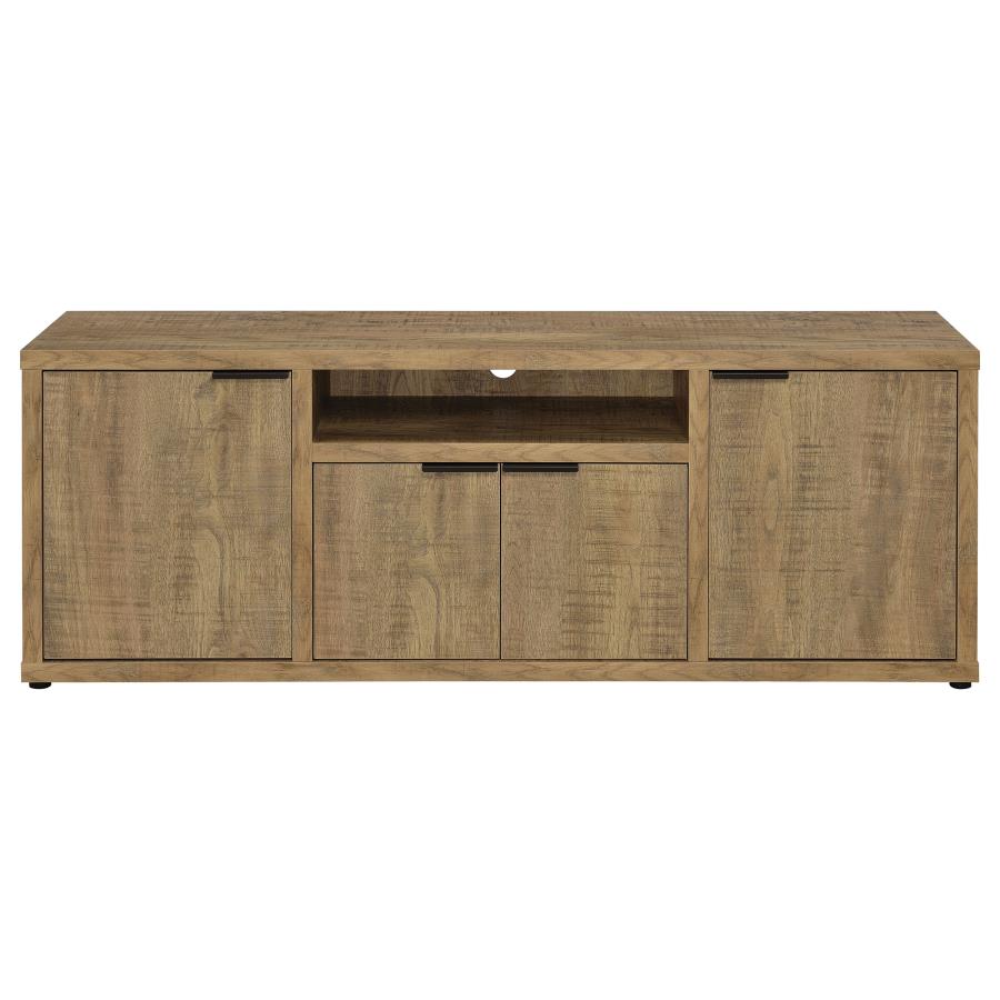 TABBY 4-DOOR ENGINEERED WOOD 60-INCH TV STAND MANGO