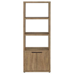 TABBY 3-SHELF ENGINEERED WOOD MEDIA TOWER MANGO