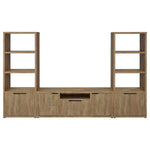 TABBY 3-SHELF ENGINEERED WOOD MEDIA TOWER MANGO