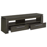 ELKTON 2-DRAWER ENGINEERED WOOD 59-INCH TV STAND WEATHERED GREY
