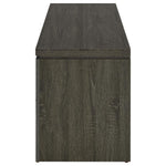 ELKTON 2-DRAWER ENGINEERED WOOD 59-INCH TV STAND WEATHERED GREY