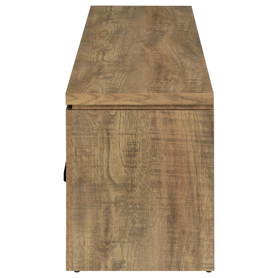 ELKTON 2-DRAWER ENGINEERED WOOD 59-INCH TV STAND MANGO
