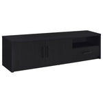 MURRAY 70-INCH 2-DOOR TV STAND MEDIA CONSOLE BLACK