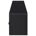 MURRAY 70-INCH 2-DOOR TV STAND MEDIA CONSOLE BLACK