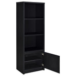 WINFIELD 3-SHELD MEDIA TOWER ENTERTAINMENT PIER BLACK