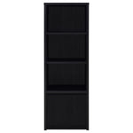 WINFIELD 3-SHELD MEDIA TOWER ENTERTAINMENT PIER BLACK