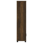 SACHIN 3-SHELF ENGINEERED WOOD MEDIA TOWER DARK PINE