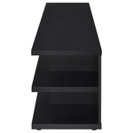 CARTMILL 78-INCH 2-TIER TV STAND MEDIA CONSOLE BLACK