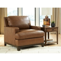 Saonara Leather Chair AMBER
