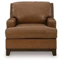 Saonara Leather Chair AMBER