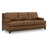 Saonara 100% Leather Sofa AMBER