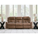 Mackmenville Reclining Sofa CARAMEL