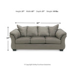 Darcy Sofa COBBLESTONE