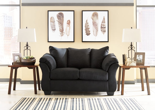 Darcy Loveseat BLACK