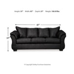 Darcy Sofa BLACK