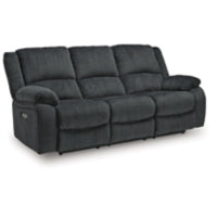 Draycoll Reclining Power Sofa SLATE