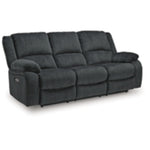 Draycoll Reclining Power Sofa SLATE