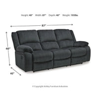Draycoll Reclining Sofa SLATE