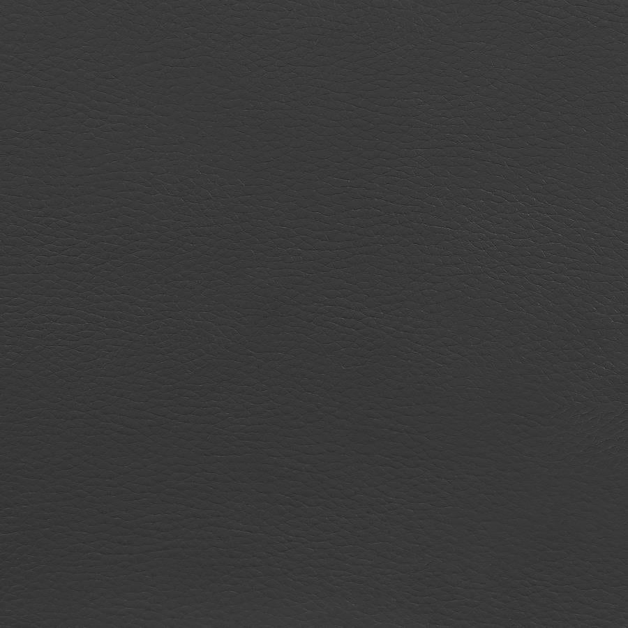 DUSTIN UPHOLSTERED ADJUSTABLE HOME OFFICE DESK CHAIR BLACK