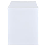 IRVING 47-INCH 2-DRAWER OFFICE COMPUTER DESK WHITE