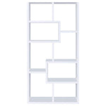THEO 71-INCH 6-SHELF BOOKSHELF WHITE