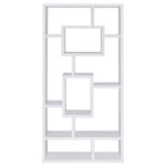 COREY 71-INCH 8-SHELF BOOKSHELF WHITE