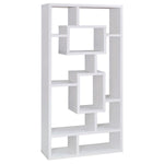 COREY 71-INCH 8-SHELF BOOKSHELF WHITE