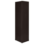 ALDER 71-INCH 6-SHELF CORNER BOOKCASE CAPPUCCINO