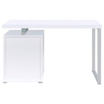 BRENNAN 47-INCH 3-DRAWER OFFICE COMPUTER DESK WHITE