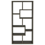 THEO 71-INCH 6-SHELF BOOKSHELF WEATHERED GREY