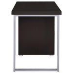 BRENNAN 47-INCH 3-DRAWER OFFICE COMPUTER DESK CAPPUCCINO