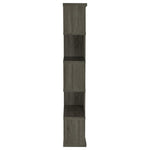 JOEY 71-INCH 5-SHELF BOOKSHELF WEATHERED GREY